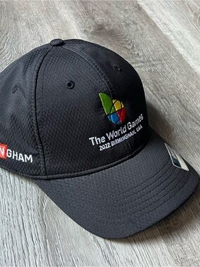 The World Games 2022 Birmingham USA Black Strap-back Baseball Cap